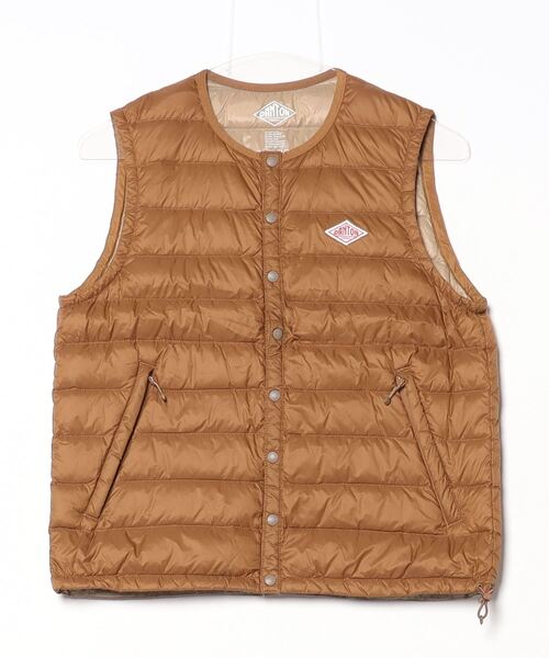 DANTON ダウンベスト　モカ　ブラウン 34 DANTON ダウンベスト モカ ブラウン 34 DANTON（ダントン）｜ダウン