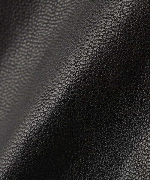ブルゾン アウター 「直営店限定」GOAT VEGE SWING TOP/LEATHER JACKET レディースの画像