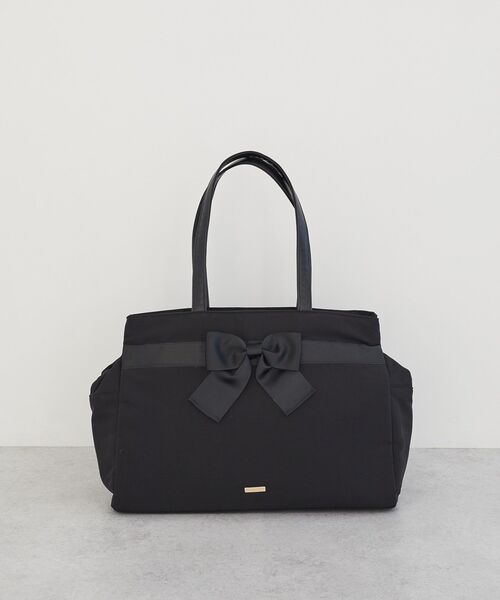 最終価格 MAISON de FLEUR ソフトリボンバッグ 黒 完売品 最終価格