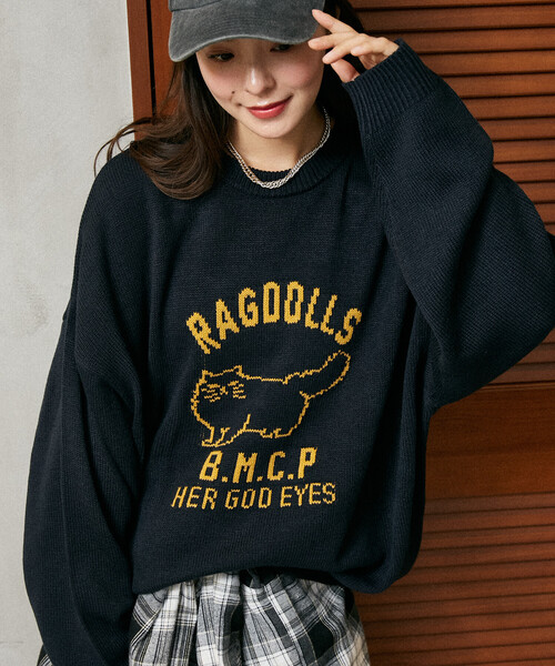 猫様用 国内正規品 新品タグ付 DIESEL オーバルD リブニット S FREAK'S STORE（フリークスストア） ニット セーター PUBLUX