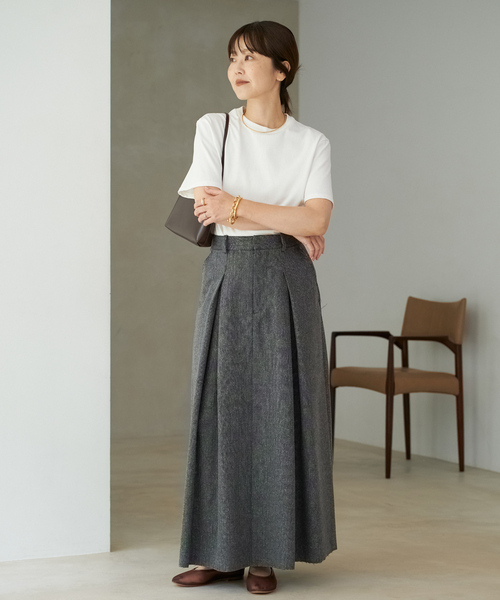 plage（プラージュ） スカート 「追加」R'IAM TWEEDボンディング