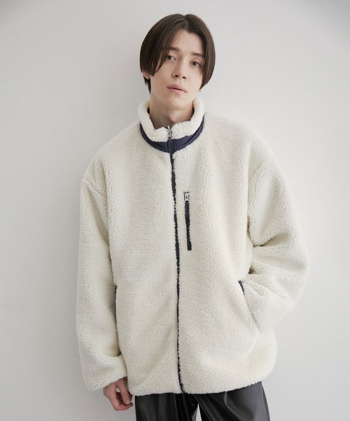 「JUNRED」 ブルゾン L ホワイト メンズ_画像3