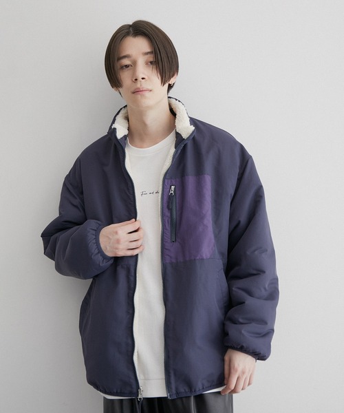 「JUNRED」 ブルゾン L ホワイト メンズ_画像8