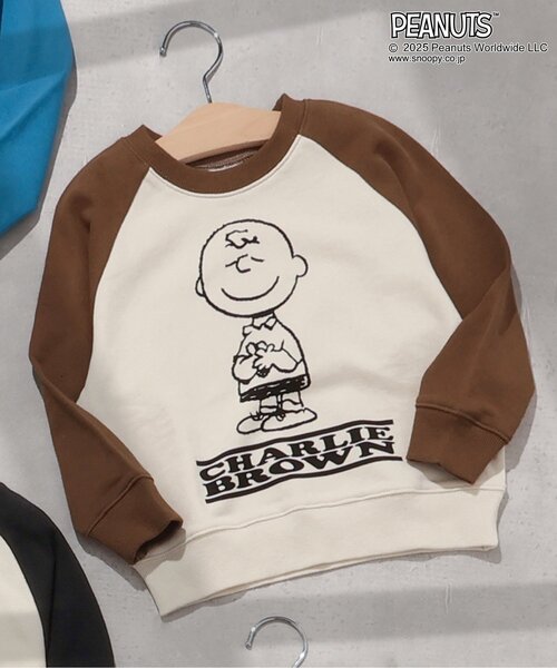 PEANUTS トレーナー PEANUTSコラボ ラグラントレーナー キッズ 子供服