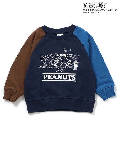 PEANUTS トレーナー PEANUTSコラボ ラグラントレーナー キッズ 子供服