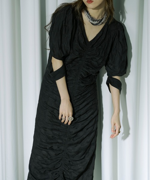 Ezick 半袖ワンピース FREE ブラック レディース : ZOZOTOWN Yahoo!店