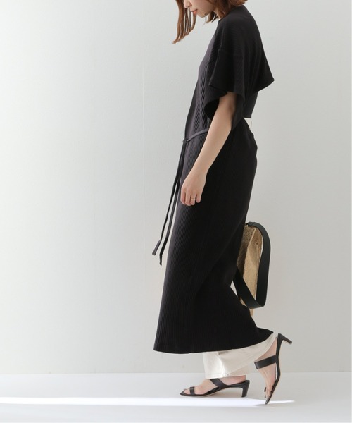 「BASERANGE」 半袖ワンピース X-SMALL ホワイト レディース_画像2