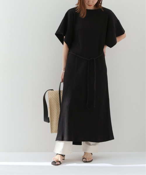 「BASERANGE」 半袖ワンピース X-SMALL ホワイト レディース_画像5