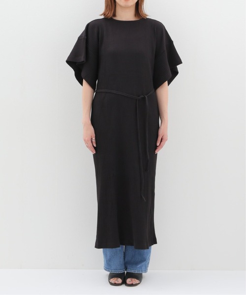 「BASERANGE」 半袖ワンピース X-SMALL ホワイト レディース_画像6