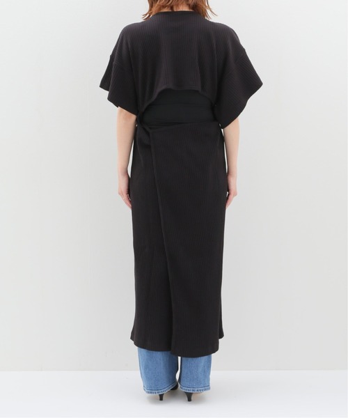 「BASERANGE」 半袖ワンピース X-SMALL ホワイト レディース_画像9