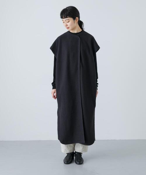 かぐれ ワンピース 「一部WEB限定カラー」ウールミルドジレワンピース