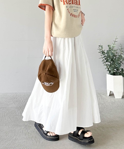 「classicalelf」 ロングスカート SMALL ピンクベージュ レディース_画像7