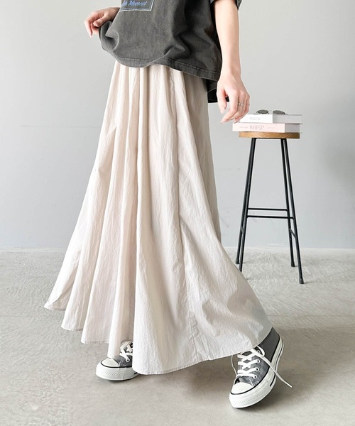 「classicalelf」 ロングスカート SMALL ピンクベージュ レディース_画像8