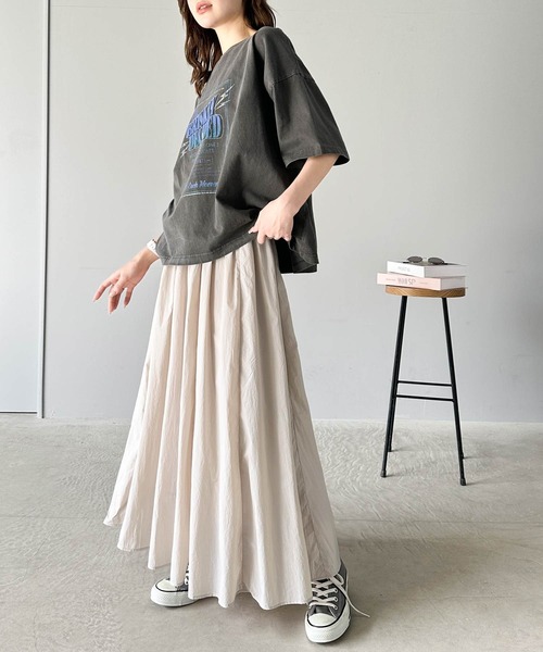 「classicalelf」 ロングスカート SMALL ピンクベージュ レディース_画像9
