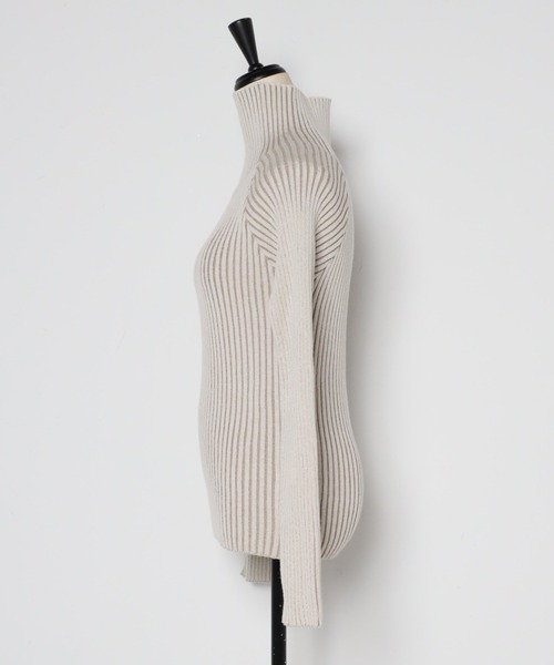 「Bonjour Sagan」 長袖ニット FREE キナリ レディース_画像3