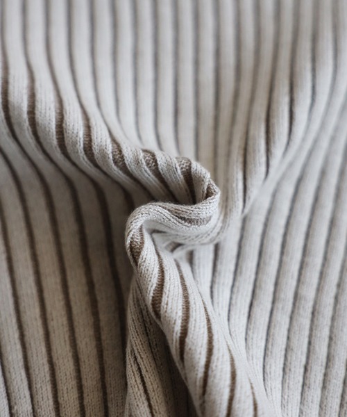 「Bonjour Sagan」 長袖ニット FREE キナリ レディース_画像5