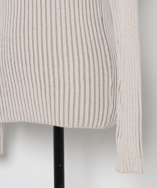 「Bonjour Sagan」 長袖ニット FREE キナリ レディース_画像8