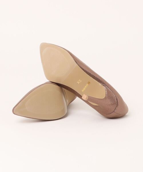 「LAGUNAMOON」 フラットパンプス SMALL ゴールド レディース_画像3