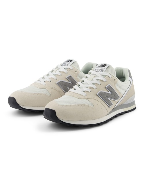 「New Balance」 ローカットスニーカー 25.5cm グレー系その他 レディース_画像4