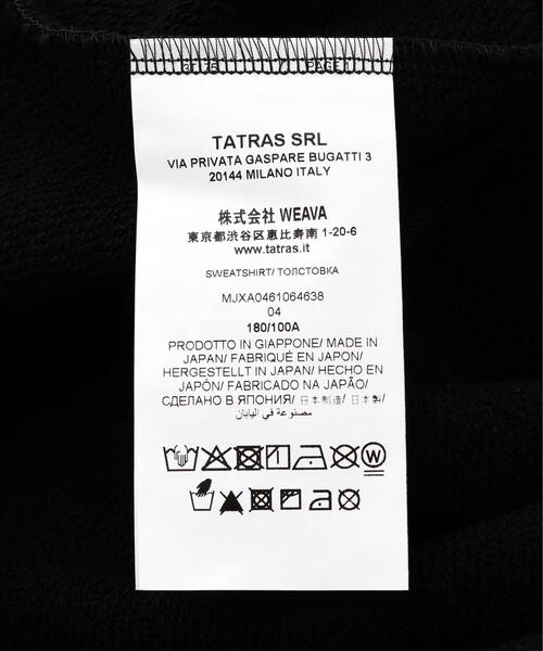 トレーナー スウェット TATRAS(タトラス) 「B'2nd Exclusive」FITARCO タトラス別注スウェット メンズの画像