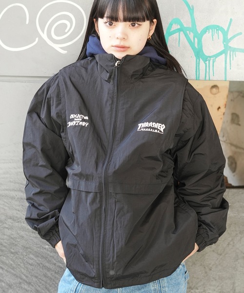 THRASHER（スラッシャー） ブルゾン MEDIUM ブラック メンズ