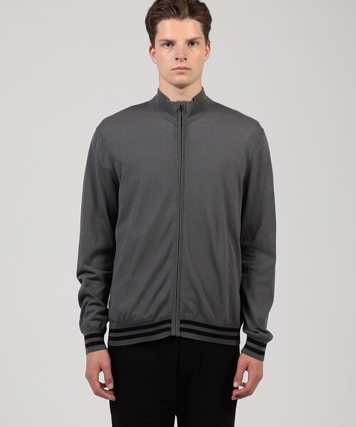 「JAMES PERSE」 ニットカーディガン 3 ライトブルー メンズ_画像3