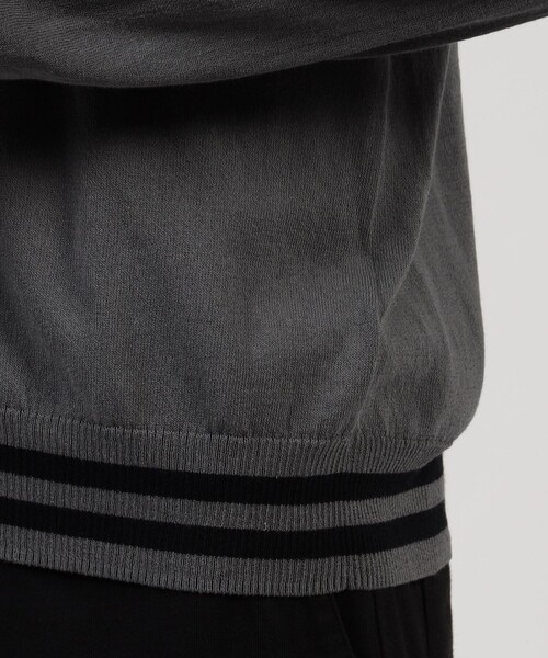 「JAMES PERSE」 ニットカーディガン 3 ライトブルー メンズ_画像9