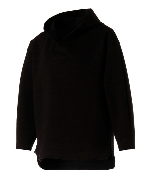 「PUMA」 プルオーバーパーカー MEDIUM ベージュ レディース_画像4