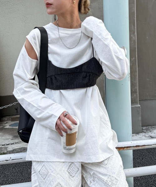 feepur（フェピュール） 長袖カットソー MEDIUM オフホワイト