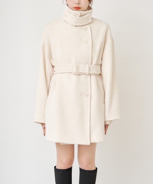 新品未使用タグ付き　chico コート Chico（チコ） チェスターコート FREE ブラック レディース : ZOZOTOWN