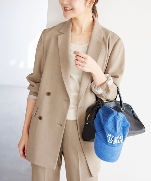 SLOBE IENA（スローブイエナ） テーラードジャケット 38 ベージュ