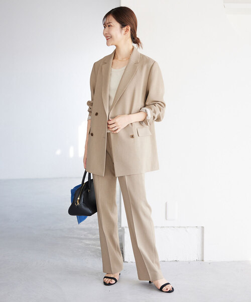 SLOBE IENA（スローブイエナ） テーラードジャケット 38 ベージュ