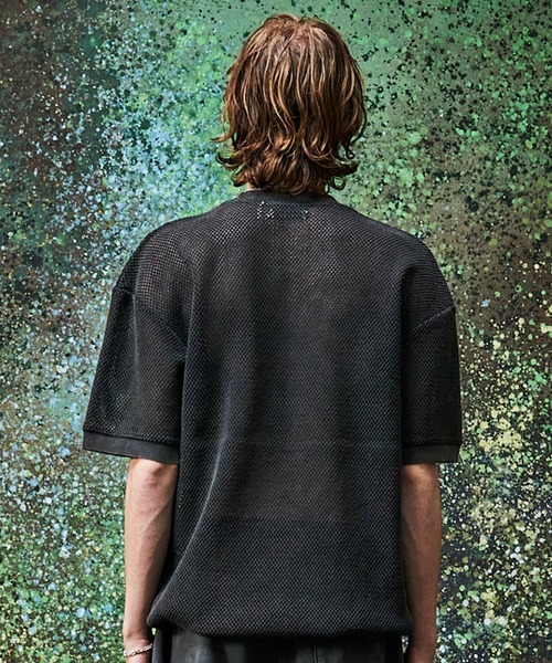 「MSML」 半袖Tシャツ M ライトブルー メンズ_画像2