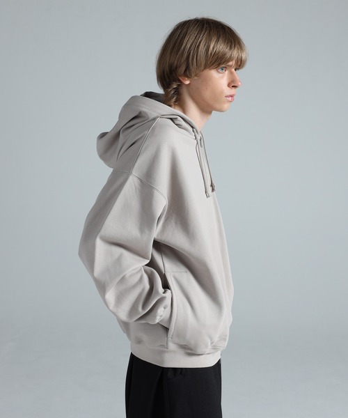 【美品】Y-3 ワイスリー バックロゴ ダブルジップパーカー 希少L グレー Y-3 パーカー ダブルジップ バックロゴ