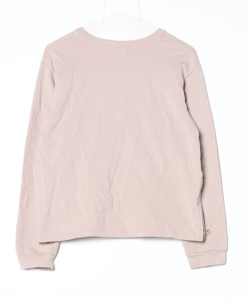 「BLUE LABEL CRESTBRIDGE」 長袖カットソー 38 ベージュ レディース_画像2