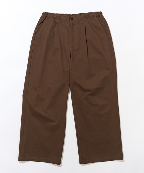 MILITARY（ミリタリー） チノパン 「SETUP7」Twill Wide Tuck Chino