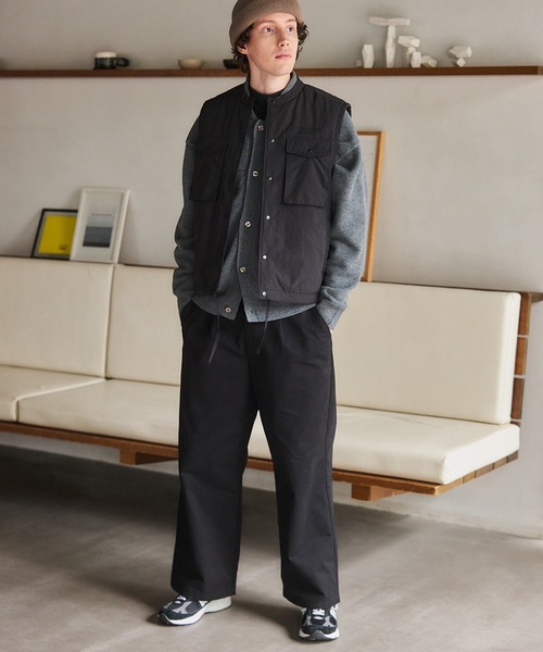 MILITARY（ミリタリー） チノパン 「SETUP7」Twill Wide Tuck Chino