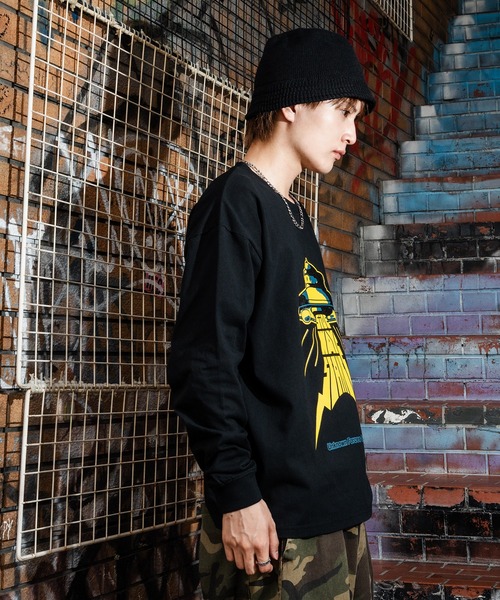 絶版！ SENSE 2014年 7月 ストリート Tシャツ ルブタン センス En serio TOKYO tシャツ 「SIDEWAYSTANCE」UFO長袖Tシャツ メンズ
