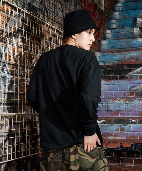 En serio TOKYO tシャツ 「SIDEWAYSTANCE」UFO長袖Tシャツ メンズ