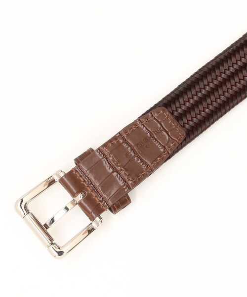 MONSIEUR NICOLE（ムッシュニコル） ベルト イタリアン編込テープ