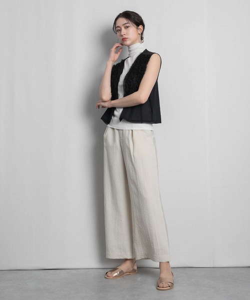 「RAW FUDGE」 ベスト M ブラック レディース_画像9