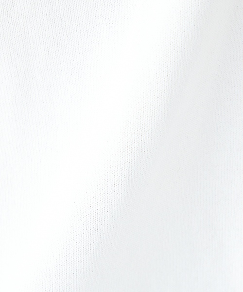 「A/C DESIGN BY ALPHA CUBIC」 ノースリーブニット M オフホワイト レディース_画像9
