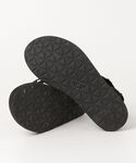 「Teva」 フラットサンダル 24cm ブラ...の詳細画像2