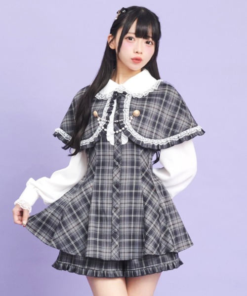 「Secret Honey」 セットアップ MEDIUM グレー レディース_画像4