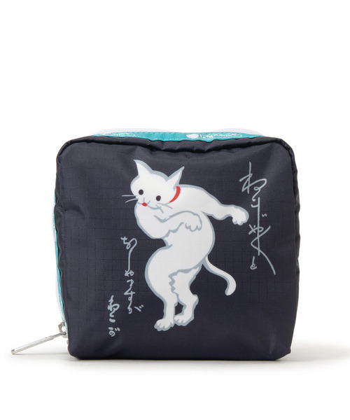レスポートサック ケース 猫 LeSportsac（レスポートサック） ポーチ MED SQUARE COSMETIC