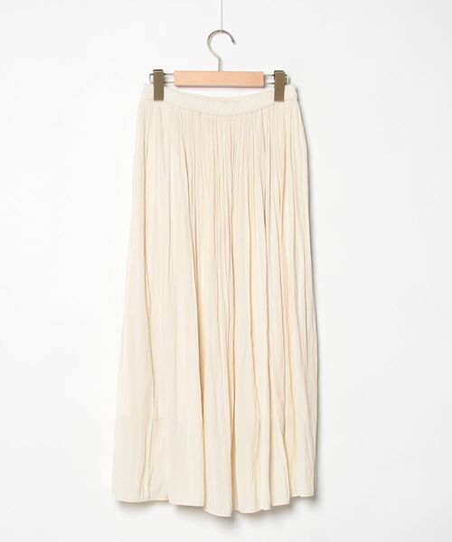 「INGNI」 プリーツスカート M ベージュ レディース_画像2
