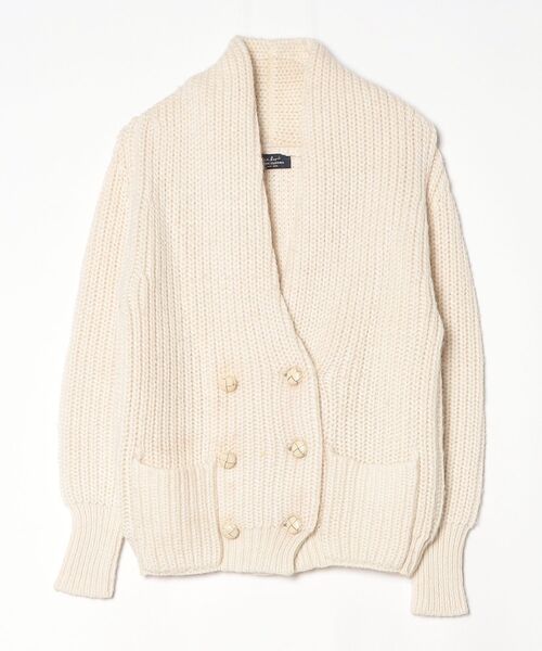 ADAM ET ROPE'（アダムエロペ） ニットカーディガン 38 ベージュ