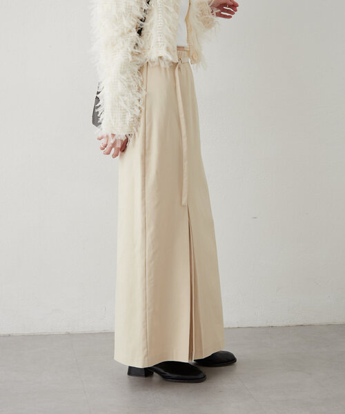 「mystic」 ロングスカート 2 ブラック レディース_画像4