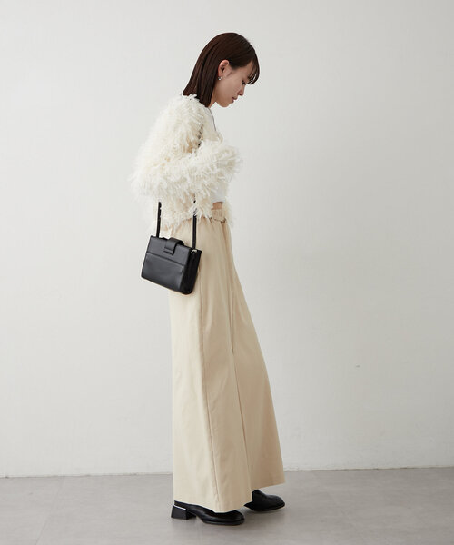 「mystic」 ロングスカート 2 ブラック レディース_画像8