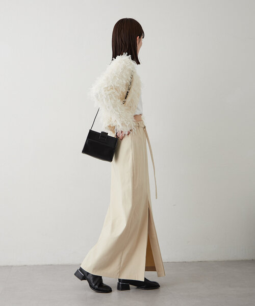 「mystic」 ロングスカート 2 ブラック レディース_画像9